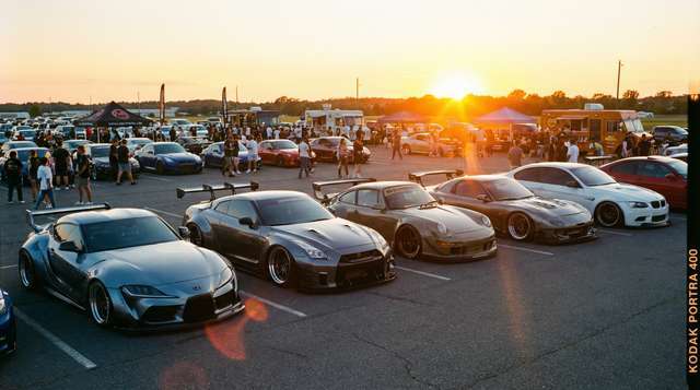 天涯社区跑车视频 - 改装车聚会视频